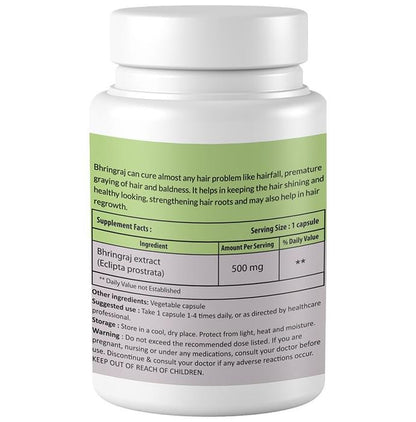 Zinnia Wellness Bhringraj Extract Veggie Capsule