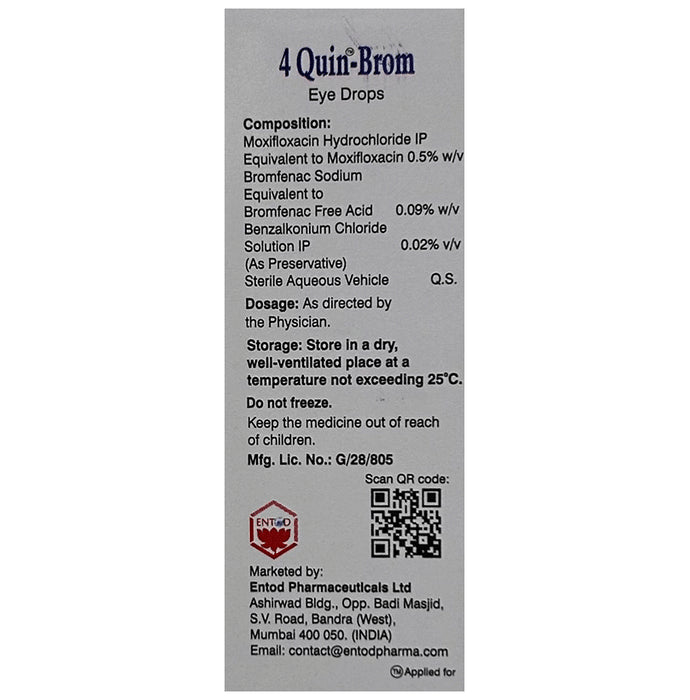 4 Quin-Brom Sterile Eye Drop