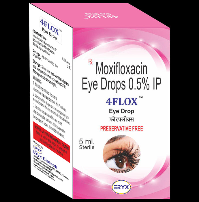 4Flox 0.5% Eye Drop - Classic Derma