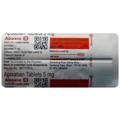 Abaxis 5mg Tablet