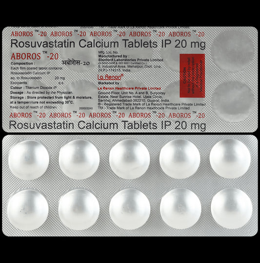 Aboros 20mg Tablet - Classic Derma