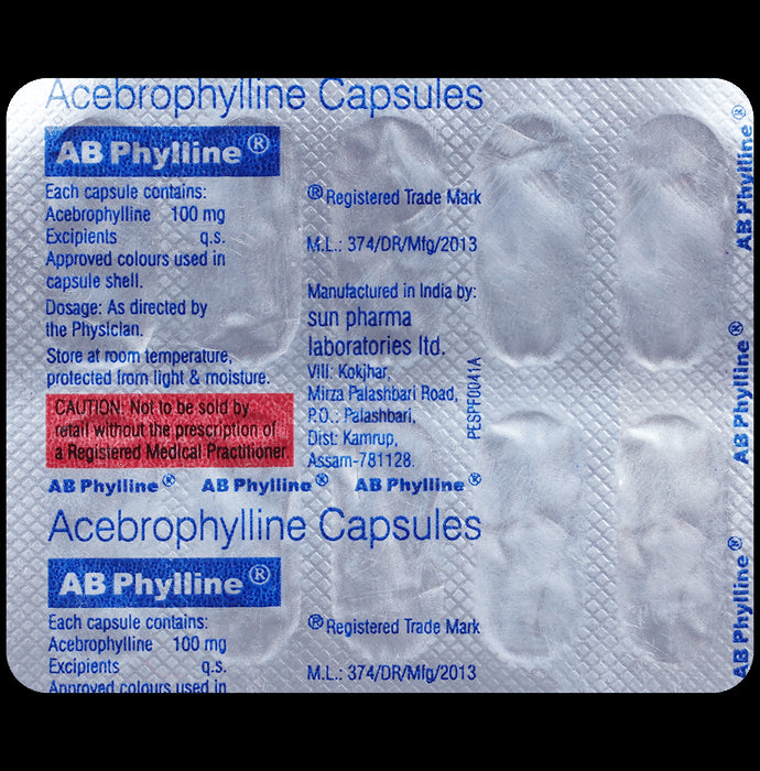 Abphylin 100mg Capsule