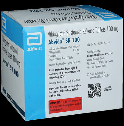 Abvida 100mg Tablet SR
