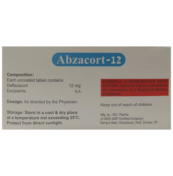 Abzacort 12 Tablet