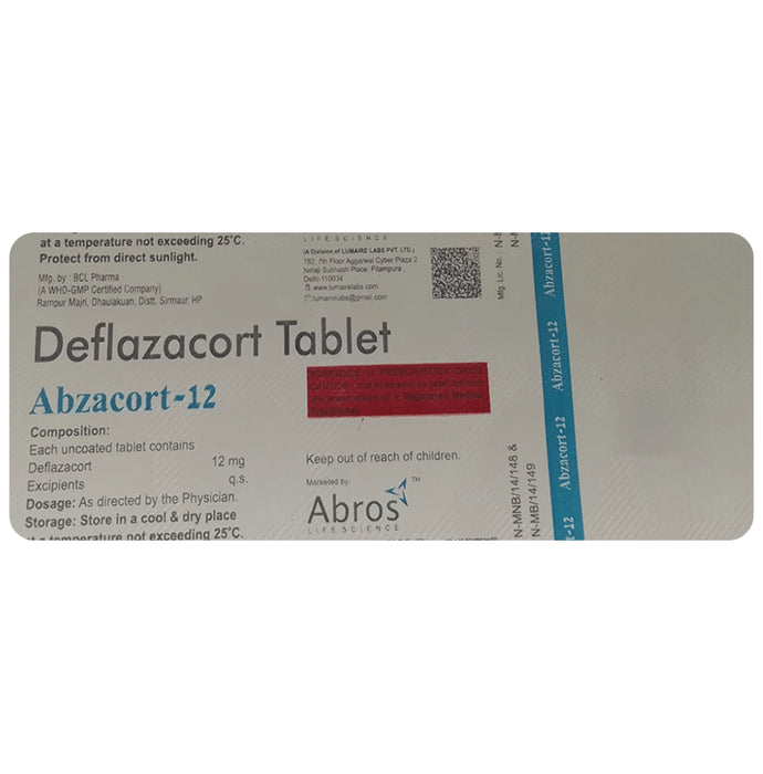 Abzacort 12 Tablet