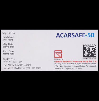 Acarsafe 50 Tablet