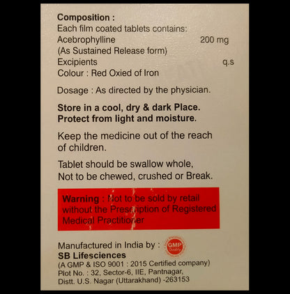 AC-Breathe 200 SR Tablet