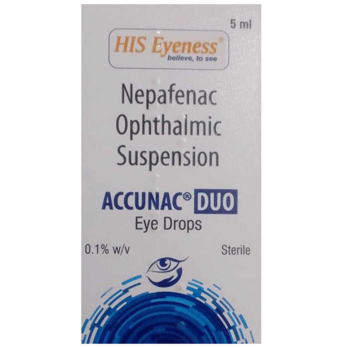 Accunac Duo Eye Drop - Classic Derma