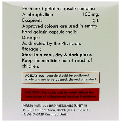 Aceday 100 Capsule