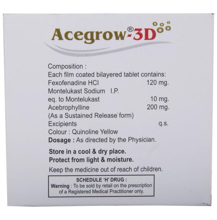 Acegrow 3D Tablet