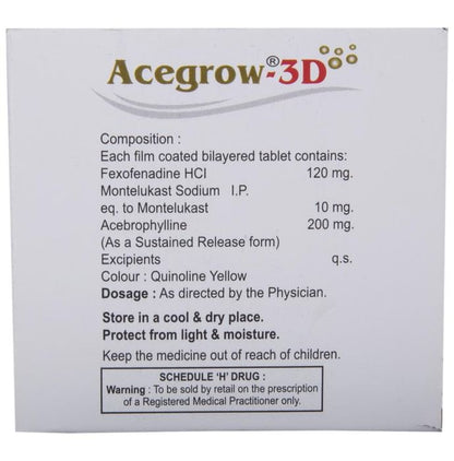 Acegrow 3D Tablet