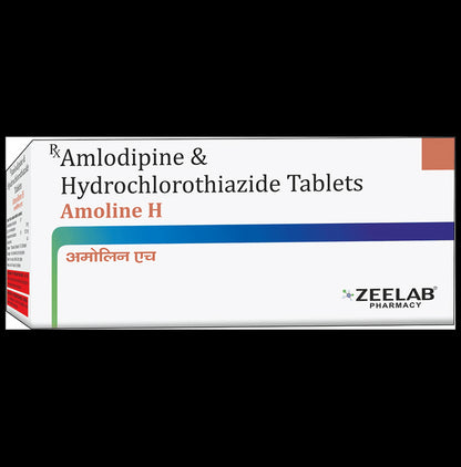 Amoline H 5mg/12.5mg Tablet - Classic Derma