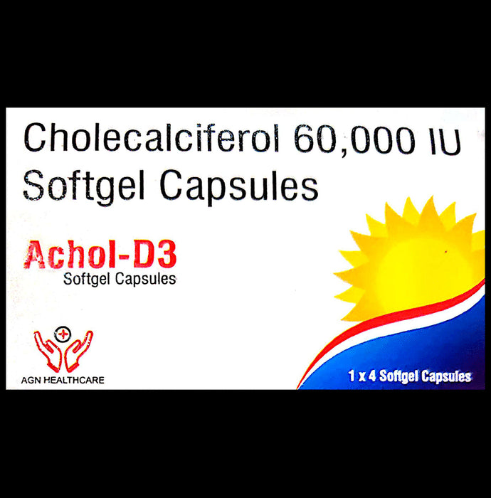 Achol-D3 Softgel Capsule - Classic Derma