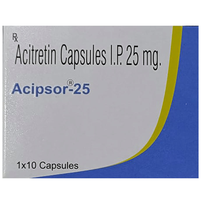 Acipsor 25mg Capsule - Classic Derma