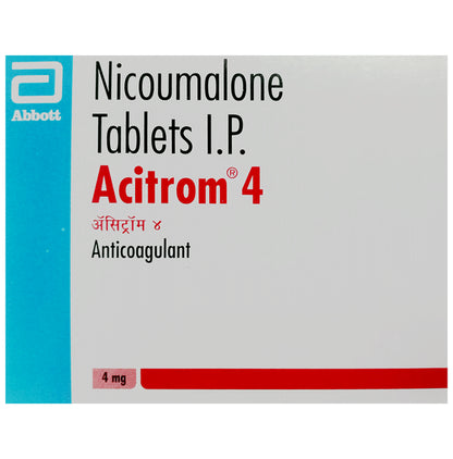Acitrom 4 Tablet - Classic Derma