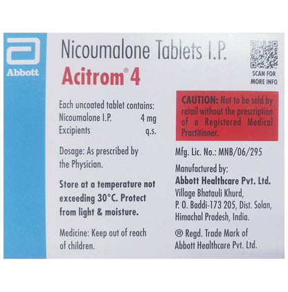 Acitrom 4 Tablet