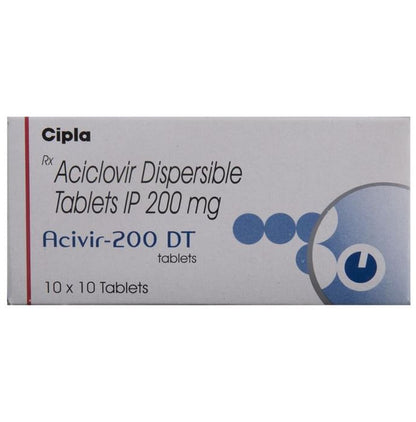 Acivir 200 DT Tablet