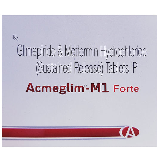 Acmeglim-M1 Forte Tablet SR - Classic Derma