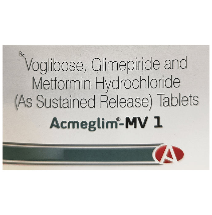 Acmeglim-MV 1 Tablet SR - Classic Derma