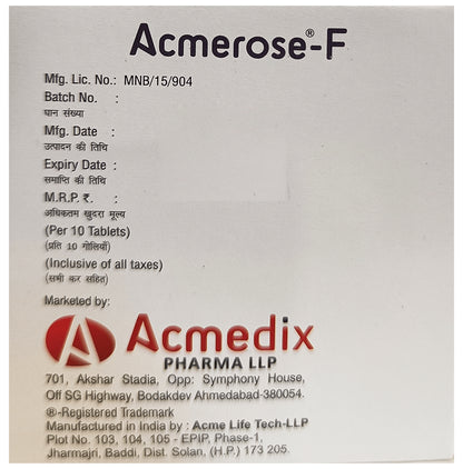 Acmerose-F Tablet
