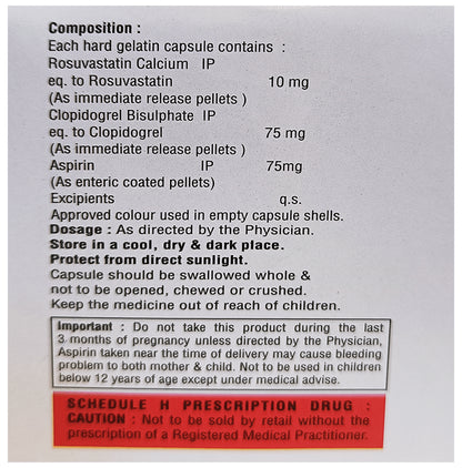 Acmerose-Gold 10 Capsule IR