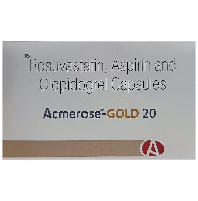 Acmerose-Gold 20 Capsule - Classic Derma