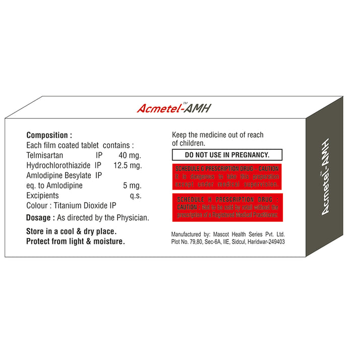 Acmetel-AMH Tablet