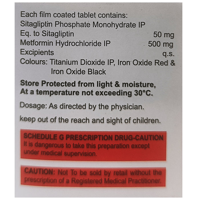 Acosita-M 500 Tablet