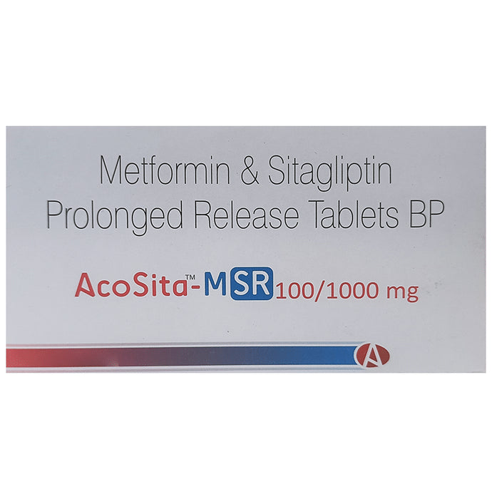 Acosita-M SR 100/1000 mg Tablet - Classic Derma