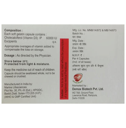 Acti D3 Softgel Capsule
