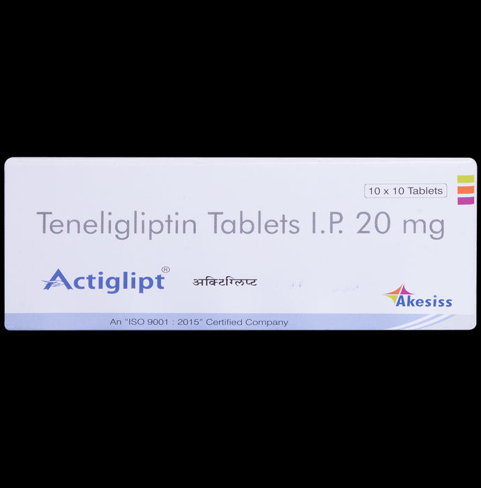 Actiglipt 20mg Tablet