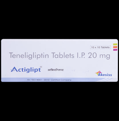 Actiglipt 20mg Tablet