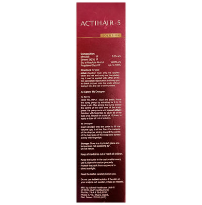 Actihair 5 Solution