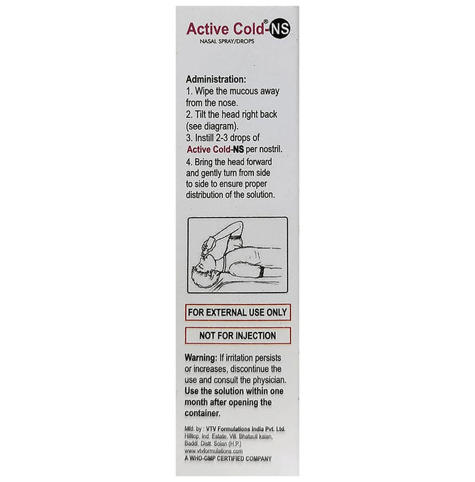Active Cold-NS Nasal Drops