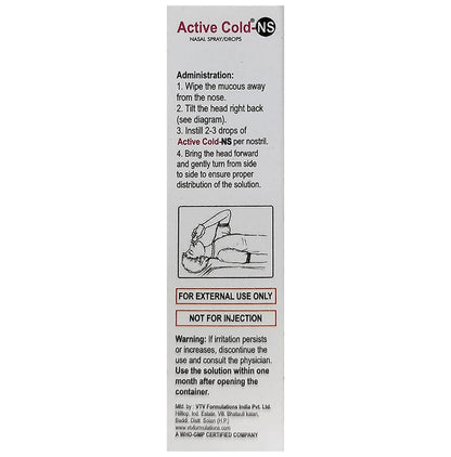 Active Cold-NS Nasal Drops
