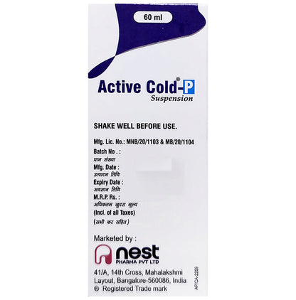 Active Cold-P Oral Suspension