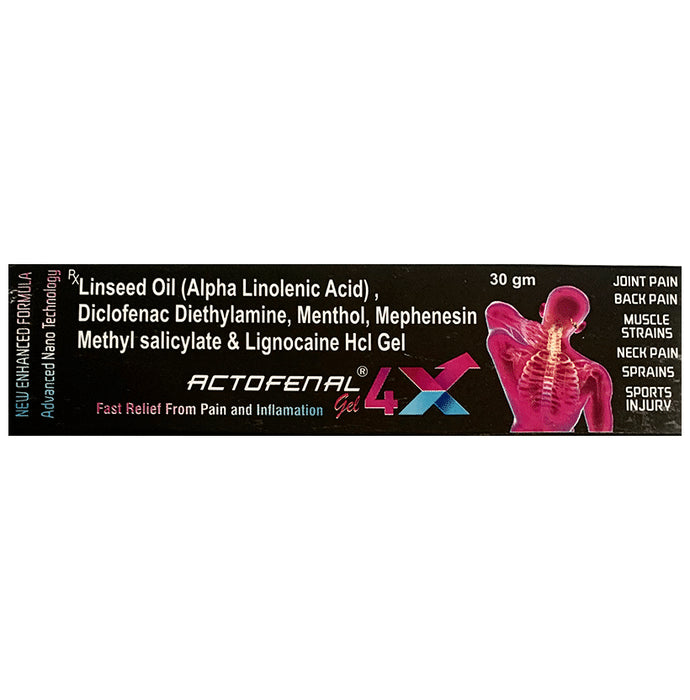 Actofenal Gel 4X - Classic Derma