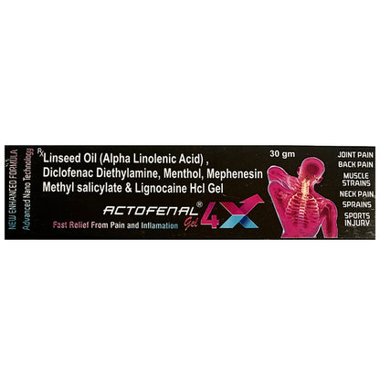 Actofenal Gel 4X - Classic Derma