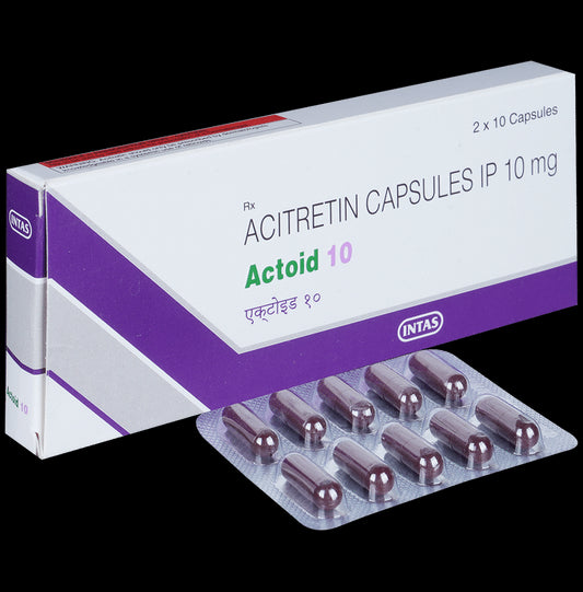 Actoid 10 Capsule - Classic Derma