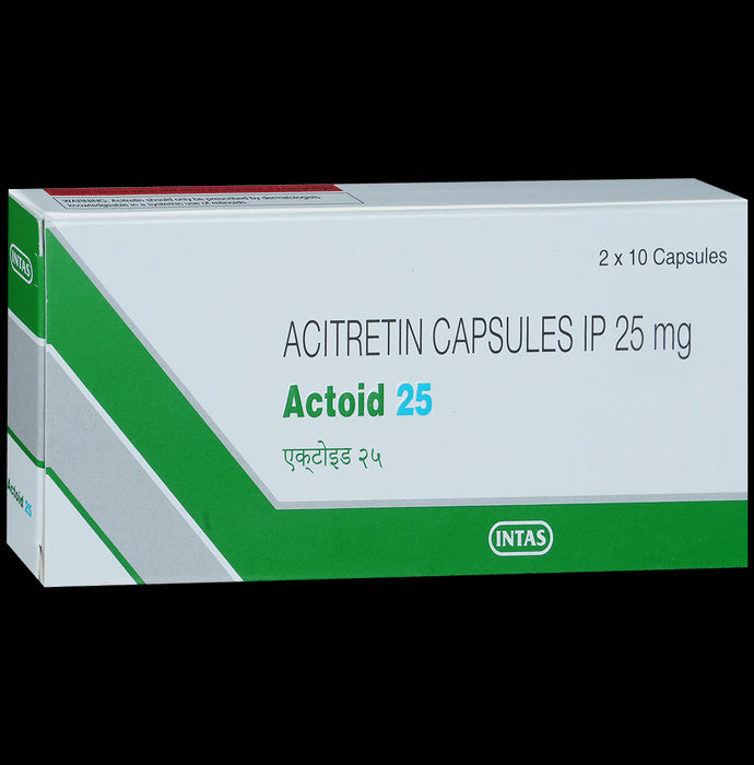 Actoid 25mg Capsule