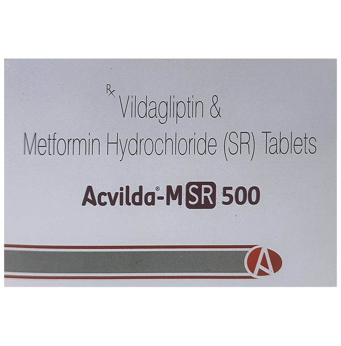 Acvilda-M SR 500 Tablet - Classic Derma