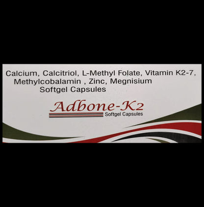 Adbone-K2 Softgel Capsule - Classic Derma