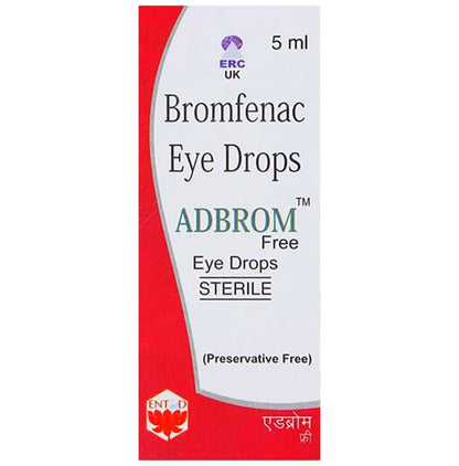 Adbrom Free Eye Drop - Classic Derma