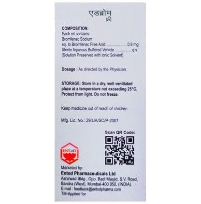 Adbrom Free Eye Drop