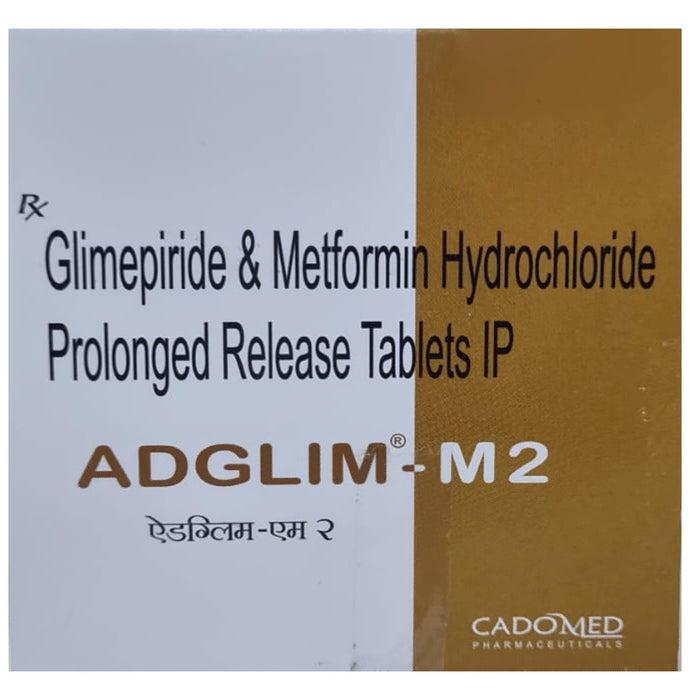 Adglim M 2mg/500mg Tablet PR - Classic Derma