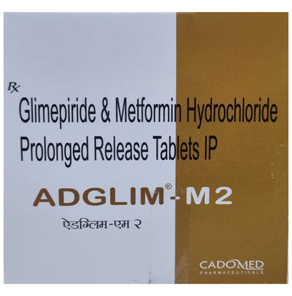 Adglim M 2mg/500mg Tablet PR - Classic Derma