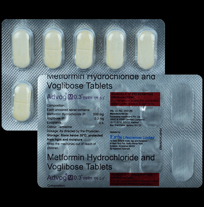 Advog M 0.3 Plus Tablet - Classic Derma