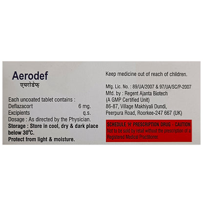 Aerodef Tablet