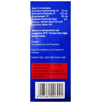 Aerodil Expectorant Sugar Free Mixed Fruit