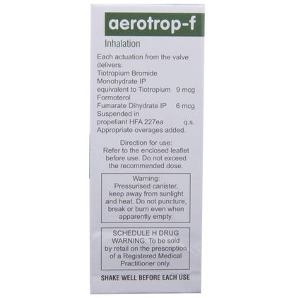 Aerotrop-F Inhaler